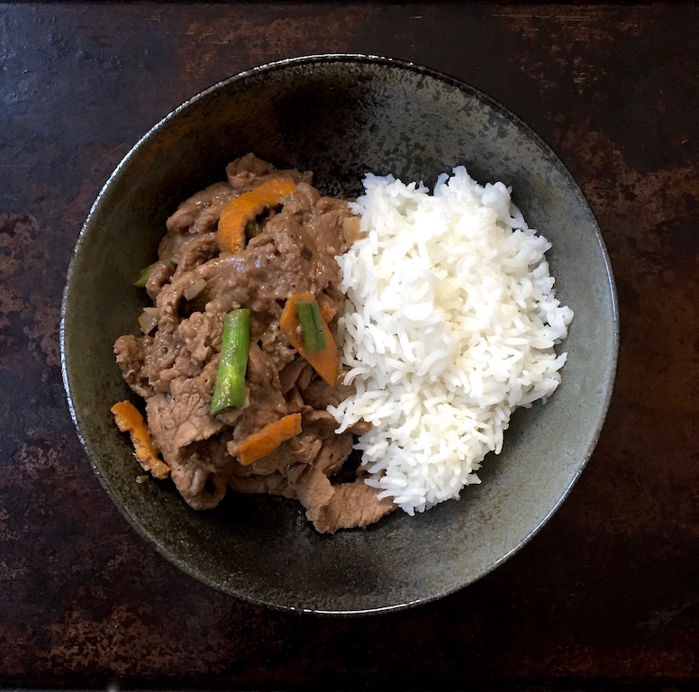 Mandarin Beef Stir Fry - The Insufficient Kitchen